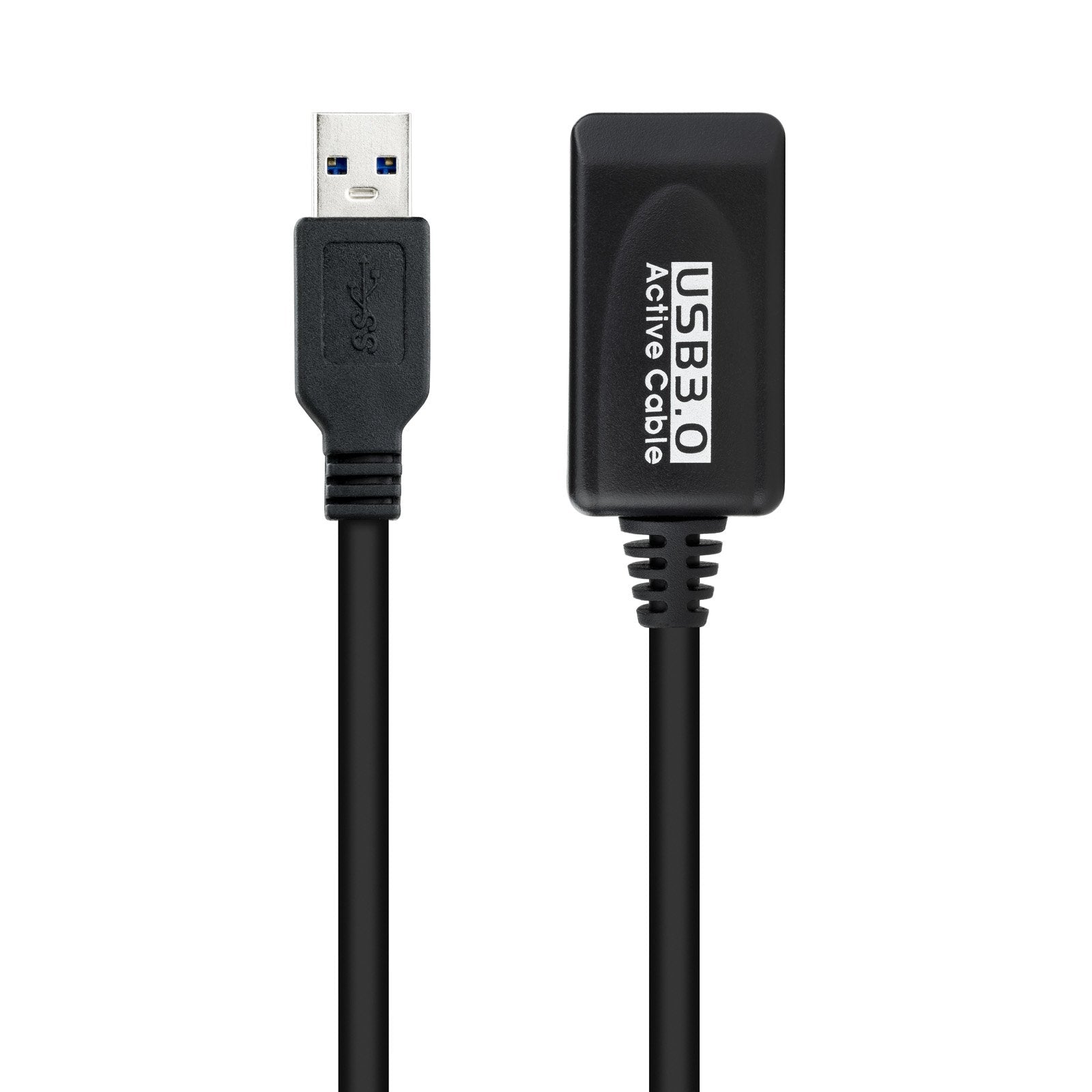Nanocable Cable Prolongador Con Amplificador Usb-A 3.0 Macho A Usb-A Hembra 5m