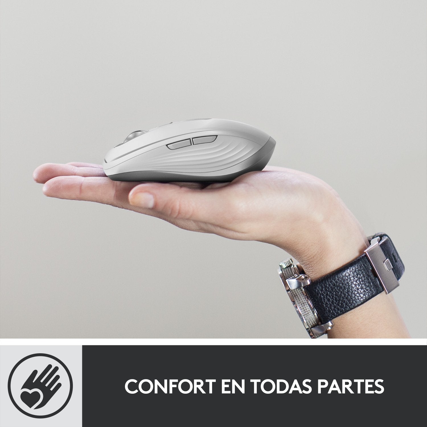 Ratón Inalámbrico Logitech Mx Anywhere 3 Rosa Retail