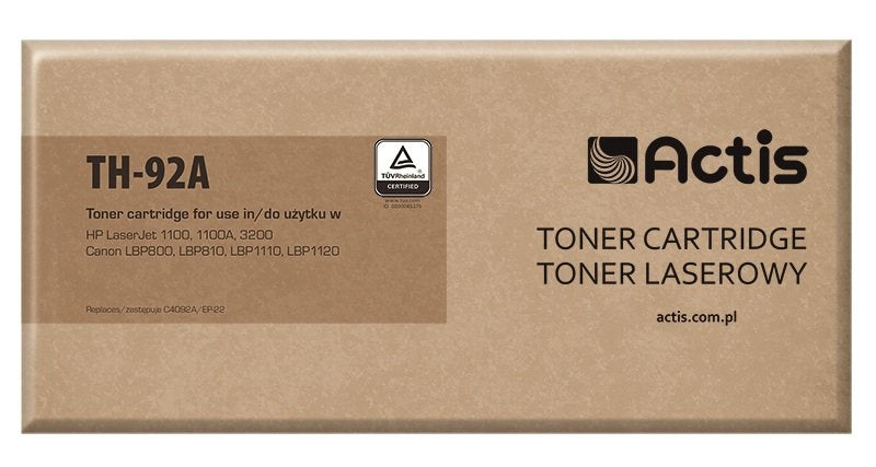 EAN 5901443011064 - Actis TH-92A cartucho de tóner 1 pieza(s) Compatible imagen 1