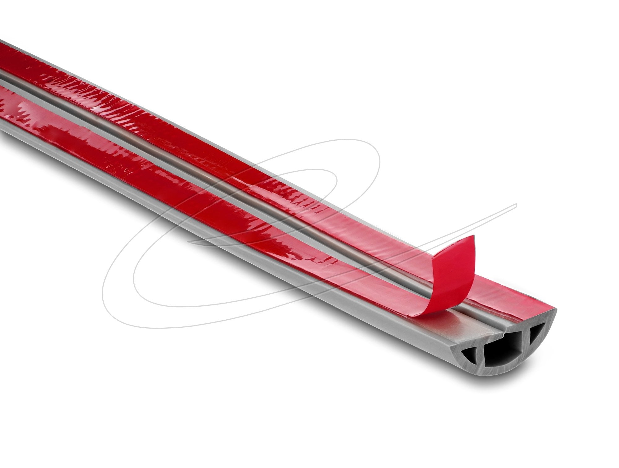 Delock Kabelkanal Pvc Flexibel 30 X 10 Mm - Länge 2 M Gris