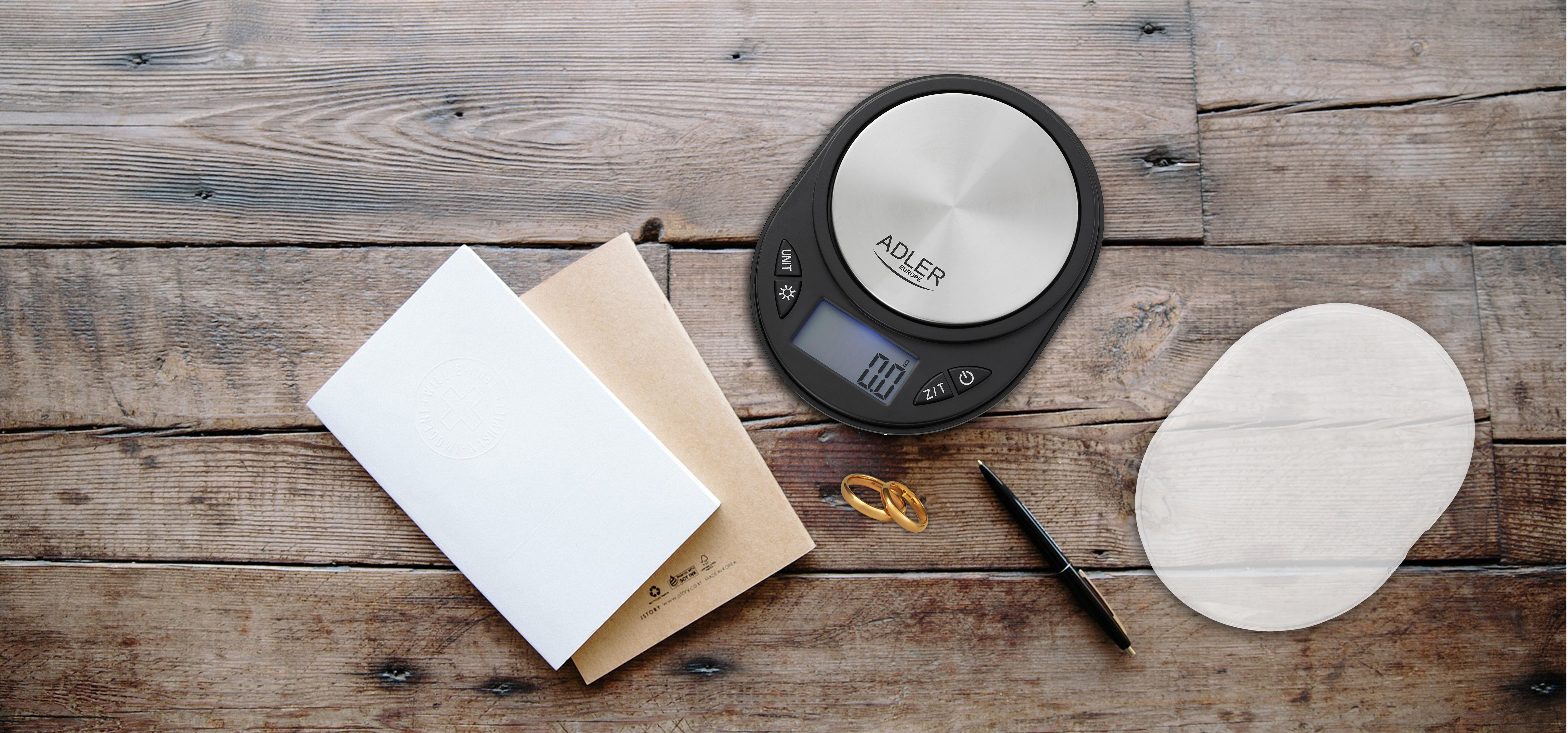 EAN 5902934830881 - Adler AD 3162 báscula de precisión Negro 750 g 0,1 g ct, dwt, g, gn, oz, ozt imagen 5