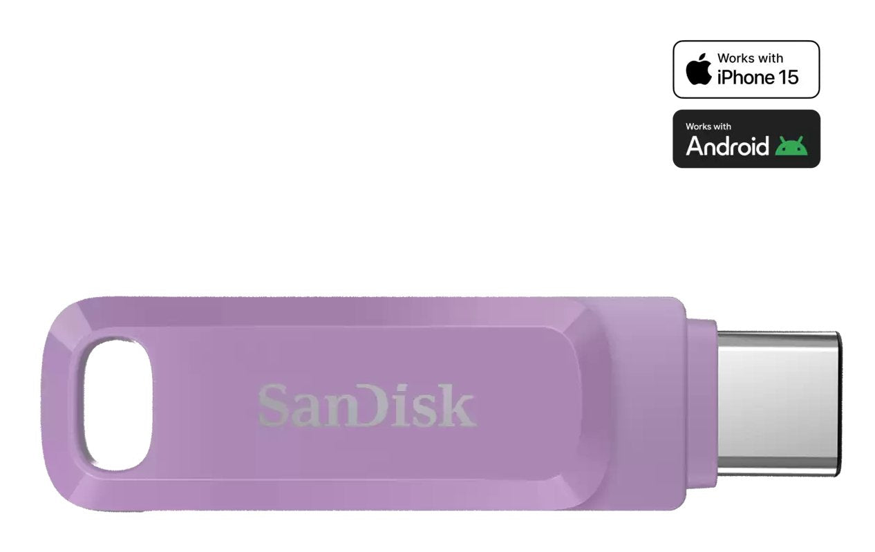 EAN 0619659204334 - SanDisk Ultra Dual Drive Go unidad flash USB 512 GB USB Tipo C 3.2 Gen 1 (3.1 Gen 1) Lavanda imagen 1