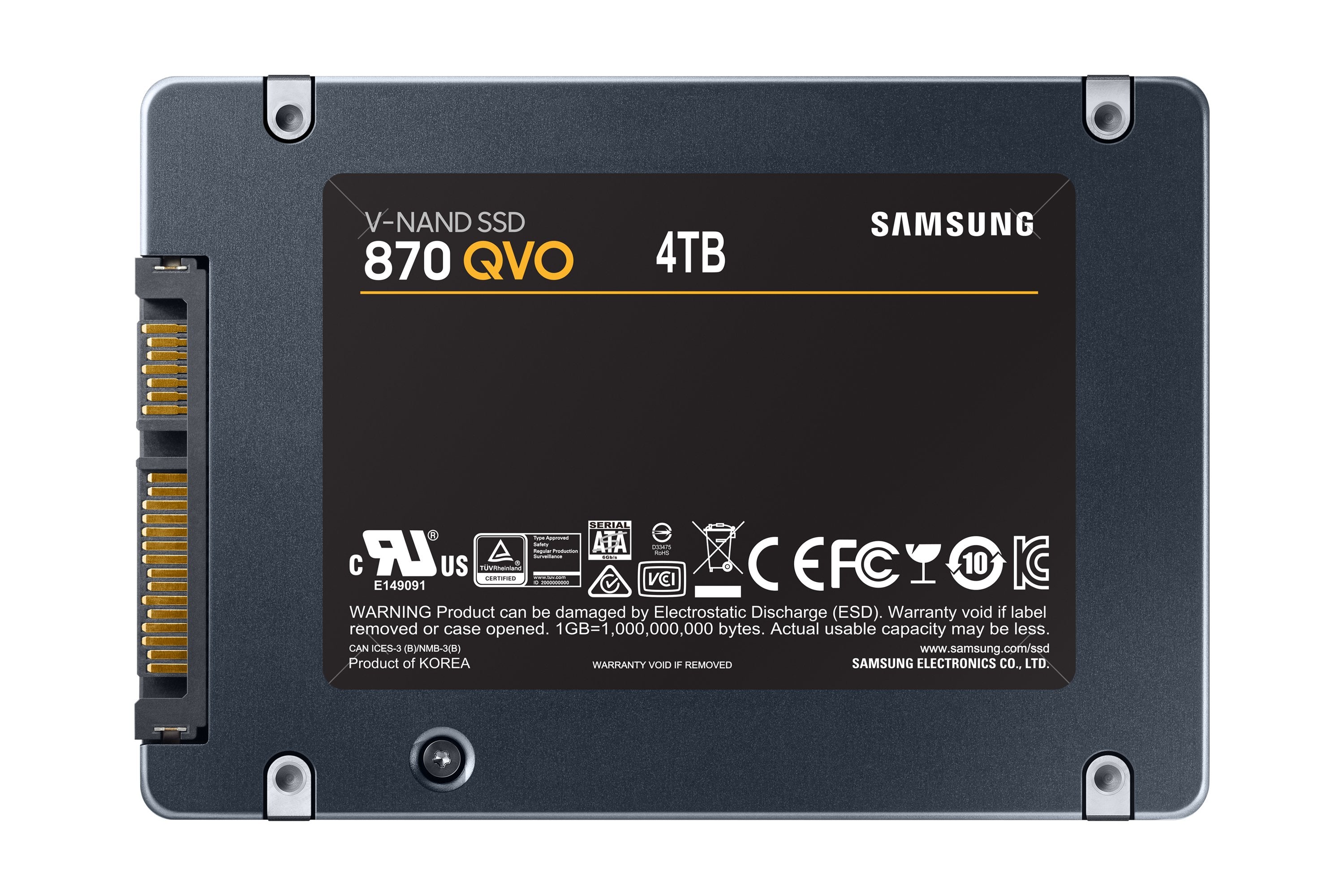 Disco Ssd Samsung 870 Qvo 4tb Sata Iii