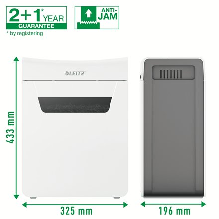 EAN 4002432127160 - Leitz 80910000 triturador de papel Gris, Blanco imagen 11