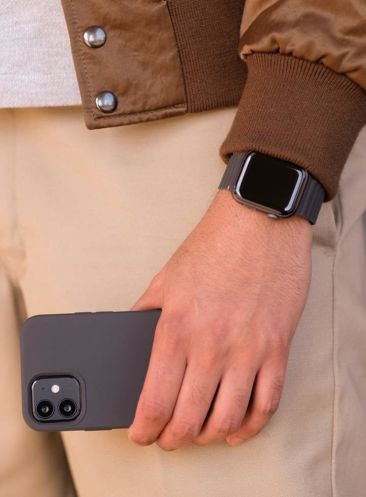 Decoded Silicon Magnet Traction Strap Lite 38/40/41mm Charcoal