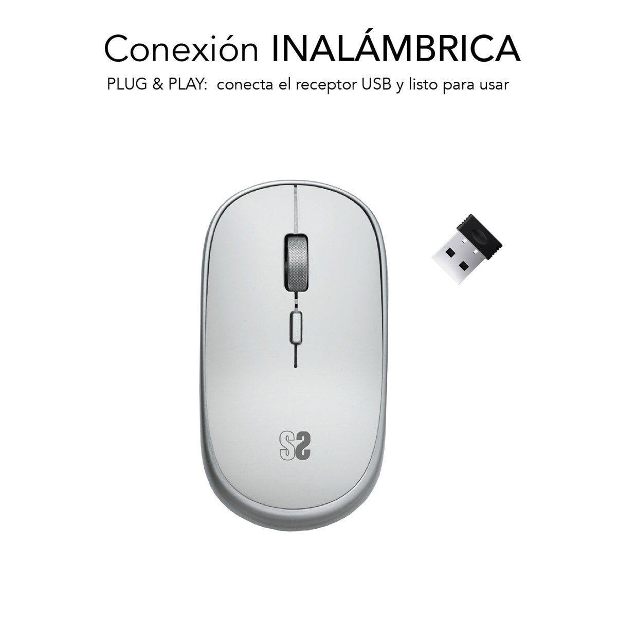 EAN 8436586741976 - SUBBLIM SUBMO-RFM0001 ratón Oficina Ambidextro RF inalámbrico Óptico 1600 DPI imagen 2