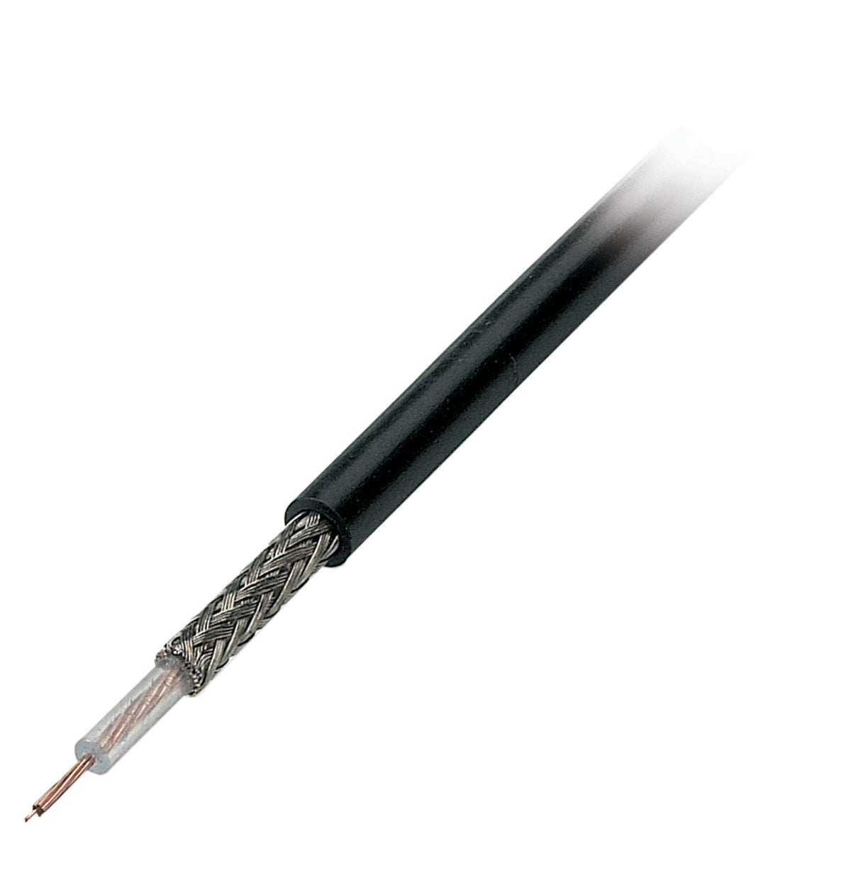 Efb Koaxcable Rg174 U, 50 Ohm, Schwarz