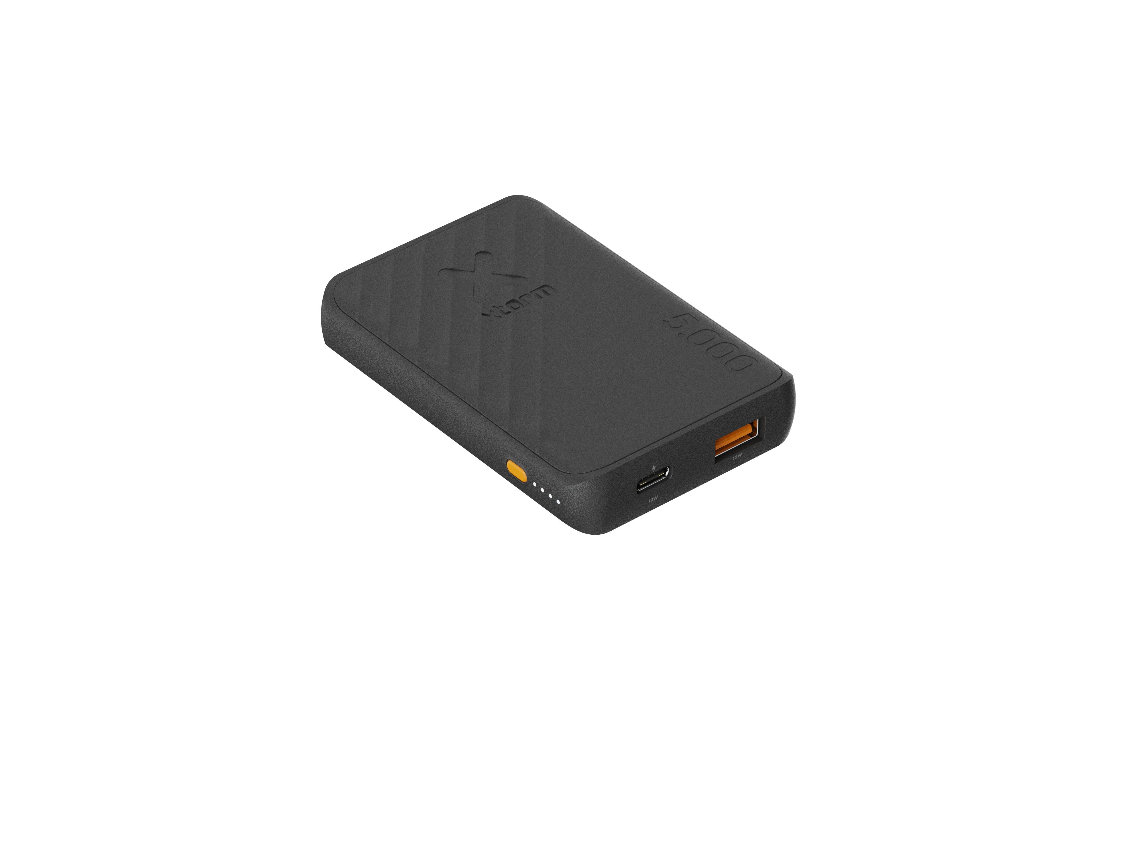 Power Bank Xg2051 Go2 12w 5000mah Negro Carbon Xtorm 12w/ 5000mah/ Carga Rápida/ Usb-C, Usb-A