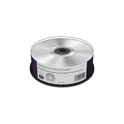 Mediarange Dvd+R Dl 8.5gb 240min 8x Plata Blank 25er Cakebox