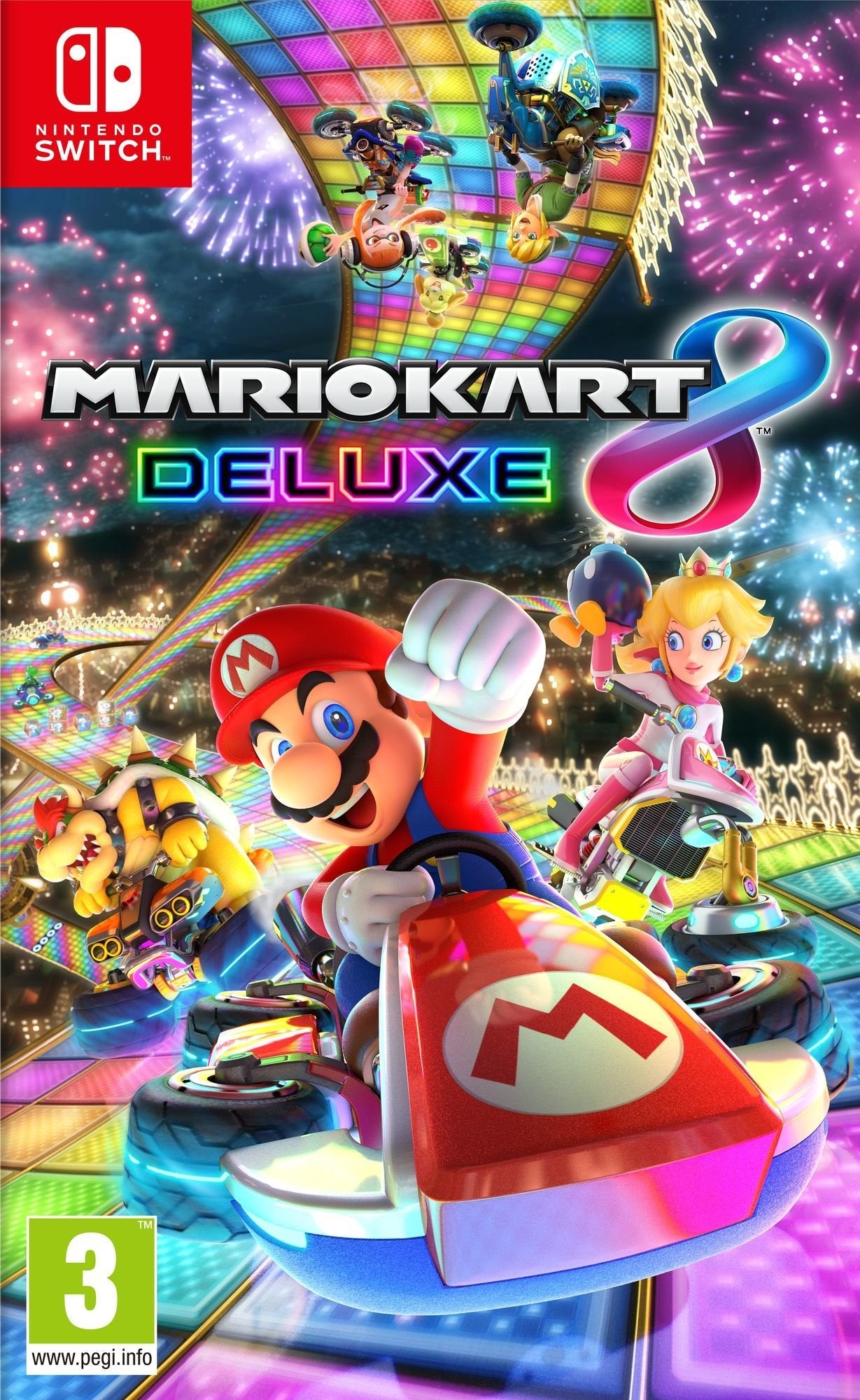 Nintendo Mario Kart 8 Deluxe Nintendo Switch De Lujo Alemán