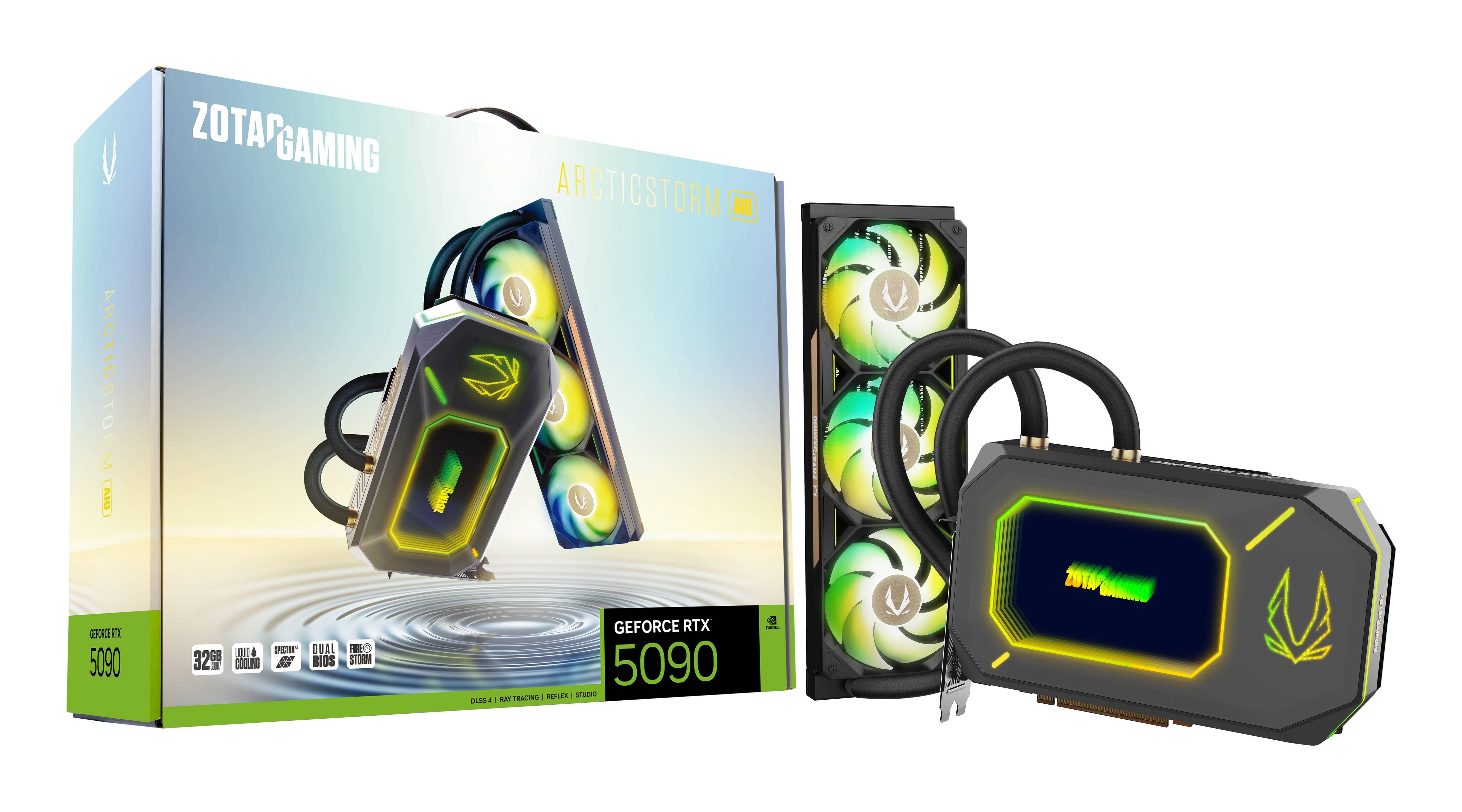 Tarjeta Grafica Zotac Rtx 5090 Arcticstorm 32gb Gddr7