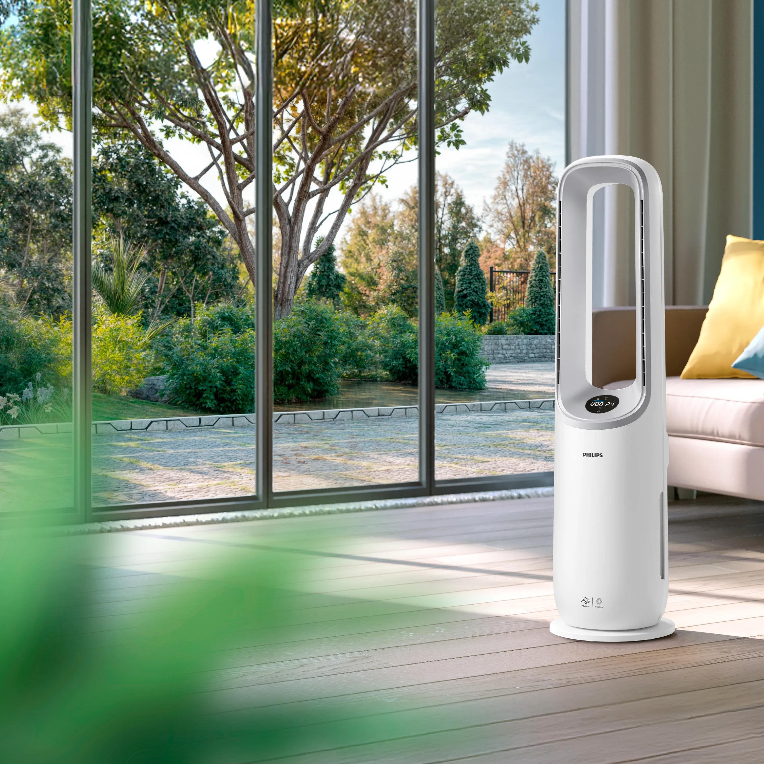 EAN 8720389019395 - Philips AMF765/10 purificador de aire 70 m² 47 dB 40 W Blanco, Gris imagen 3