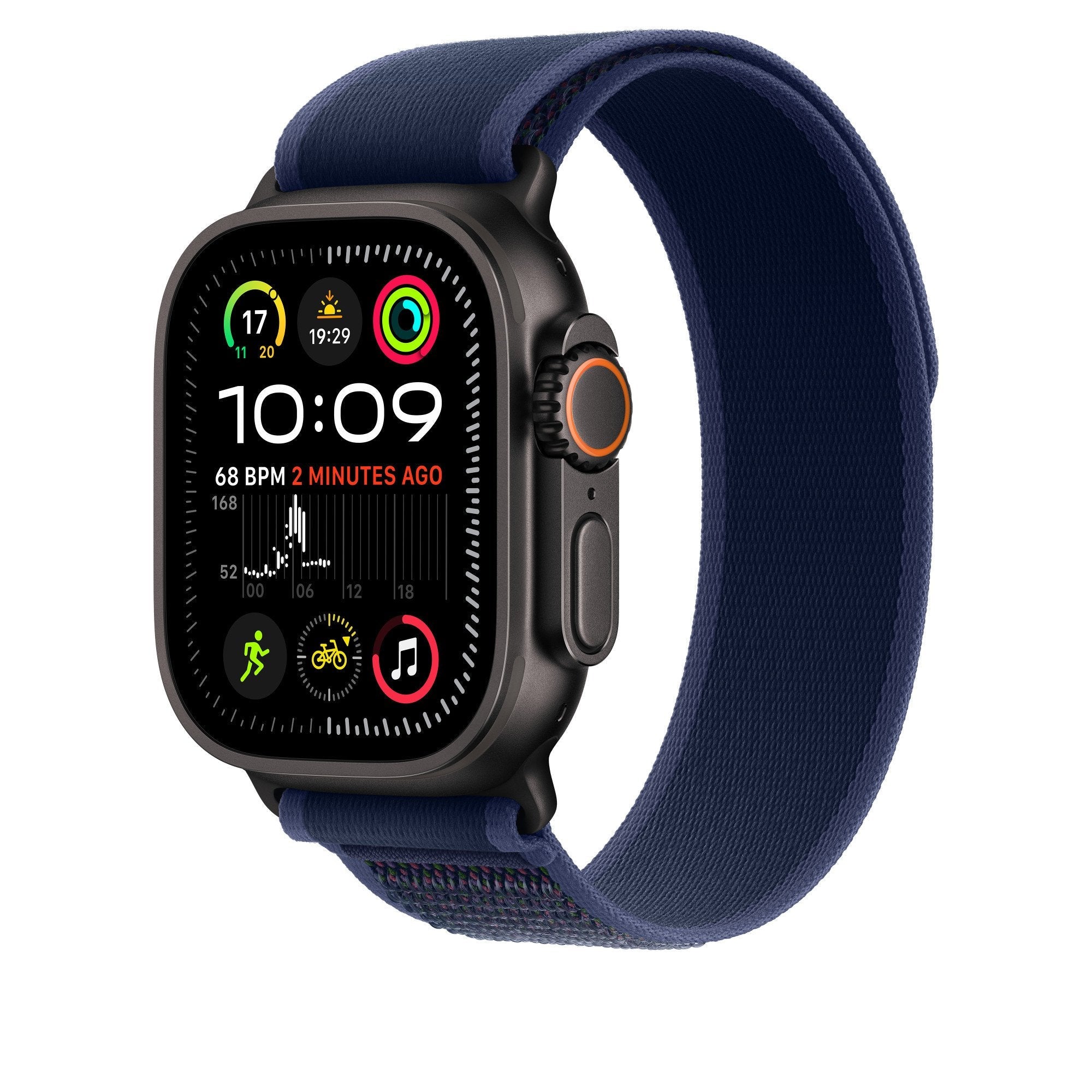 EAN 0195949774782 - Apple MYQ73ZM/A Accesorios para dispositivos vestibles inteligentes Grupo de rock Azul Nylon, Poliéster, imagen 2