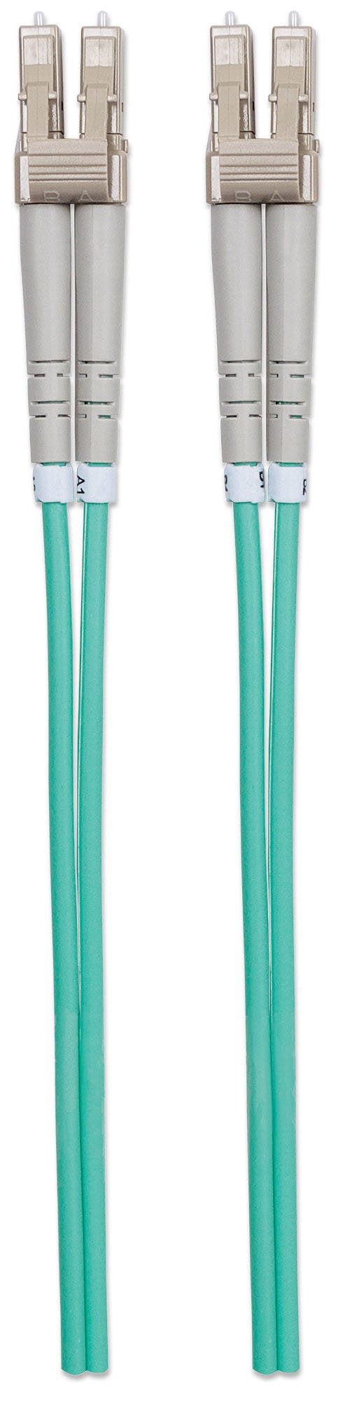 EAN 0766623750134 - Intellinet 750134 Cable de fibra óptica e InfiniBand 2 m LC Color aguamarina imagen 4