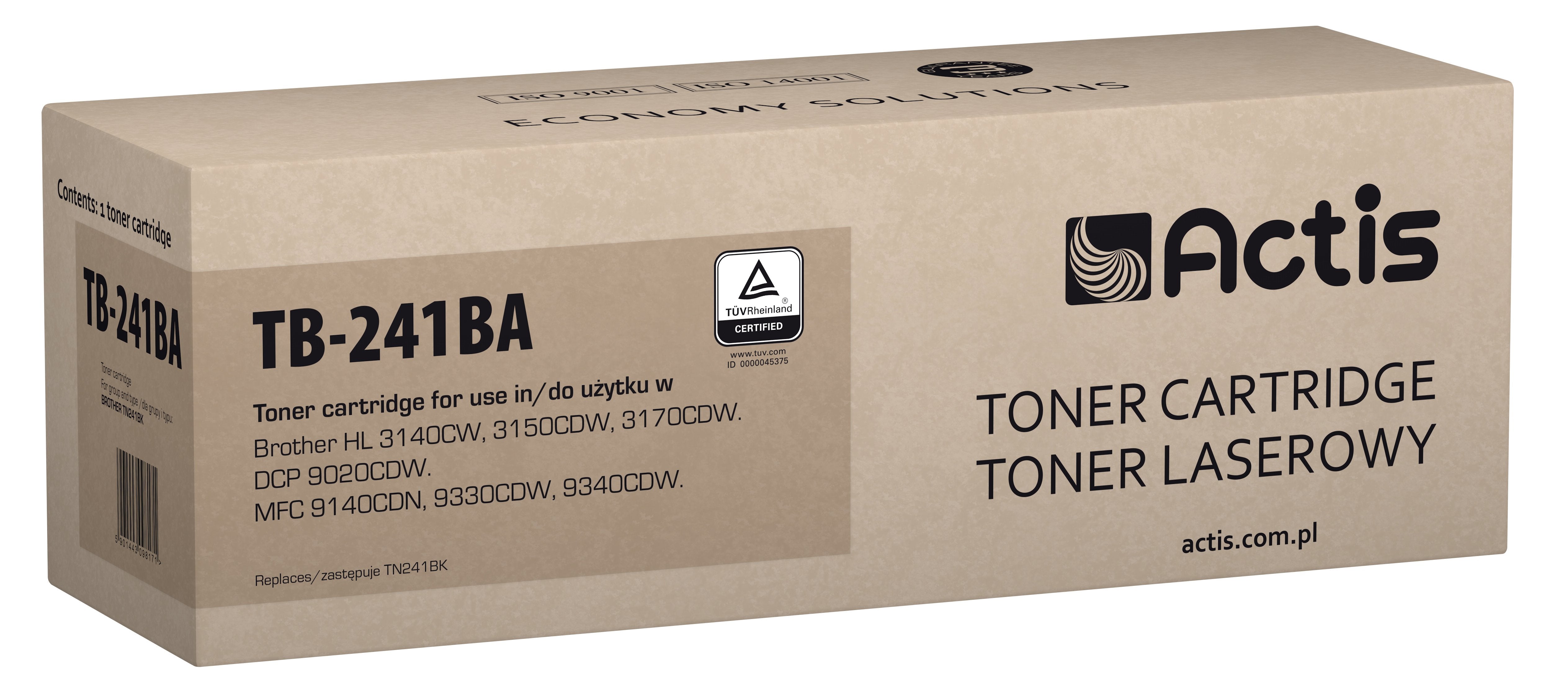 EAN 5901443098171 - Actis TB-241BA cartucho de tóner 1 pieza(s) Compatible imagen 1