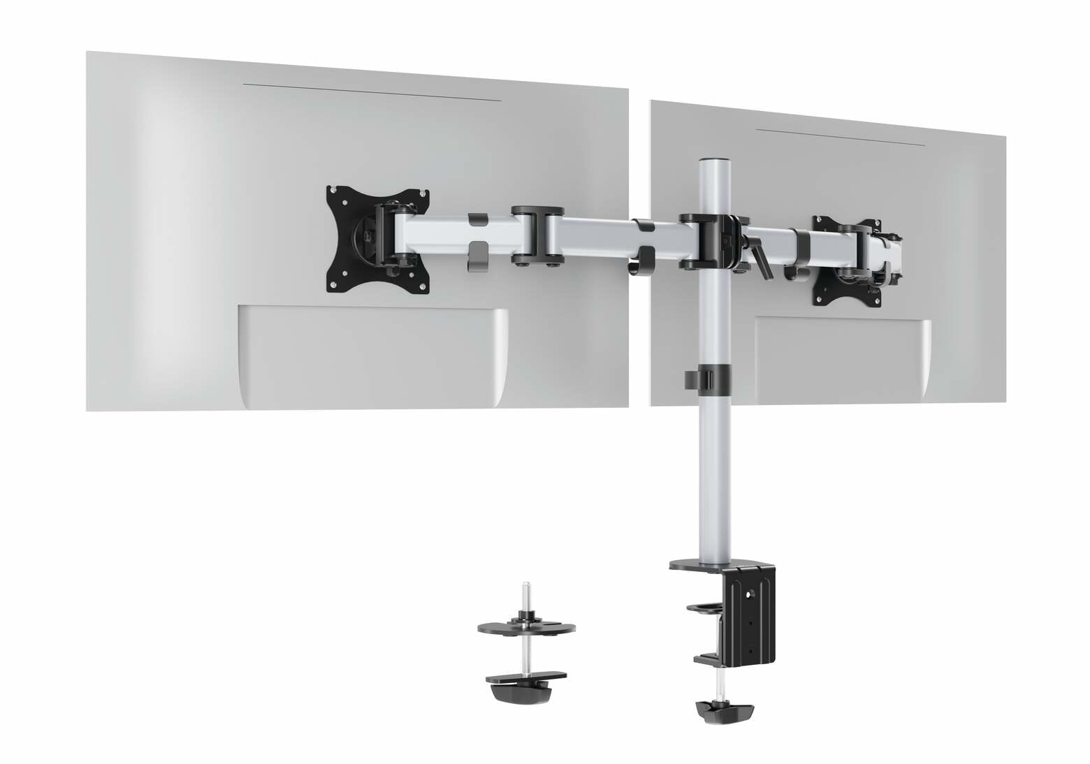 Durable 509523 Soporte Para Monitor 68,6 Cm (27") Plata Pared