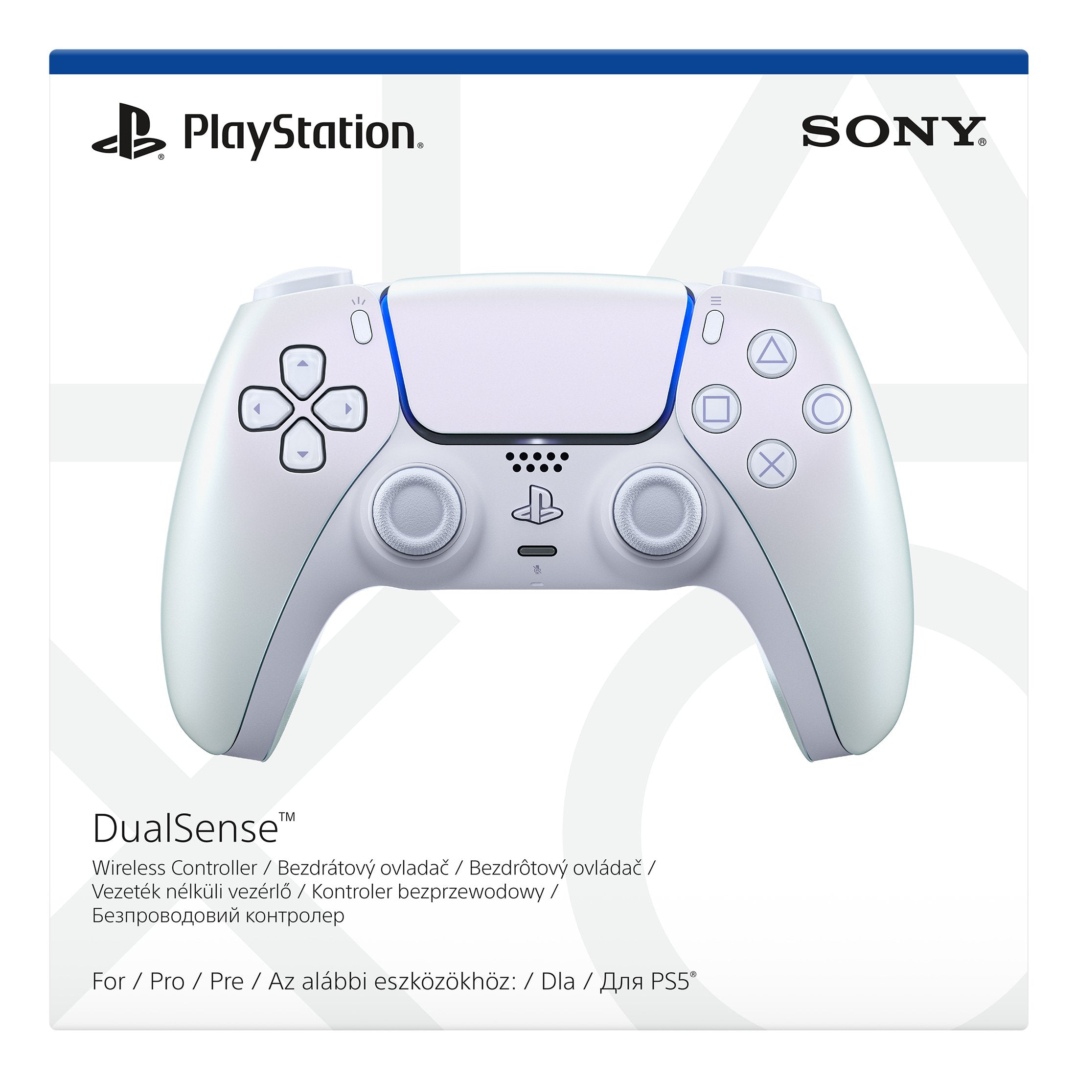 Sony Dualsense Cromo, Perlado Bluetooth/Usb Gamepad Analógico/Digital Playstation 5