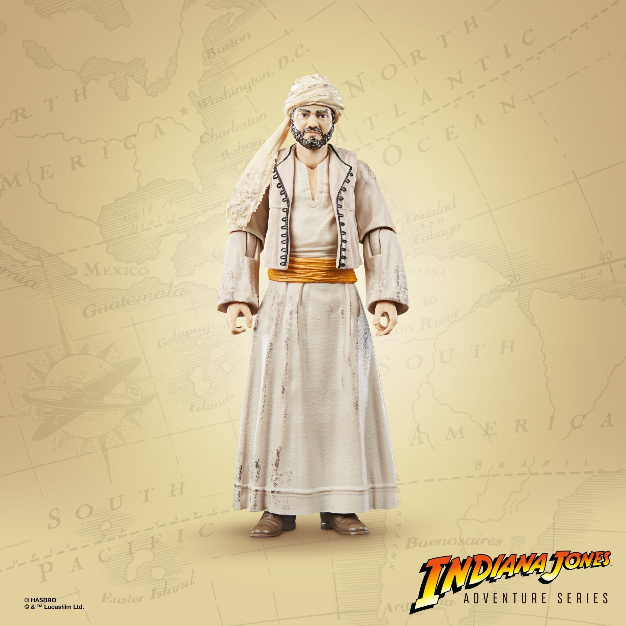 Figura Sallah En Busca Del Arca Perdida Indiana Jones 15cm