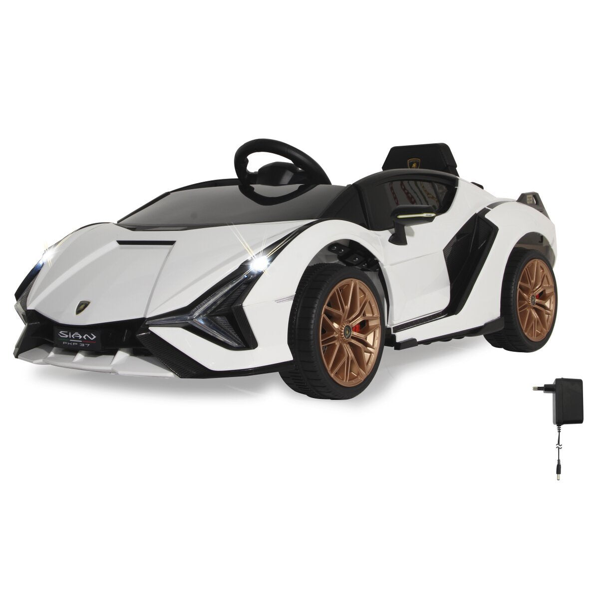 Jamara Ride-On Lamborghini Sian Blanco 37 Mhz 3+