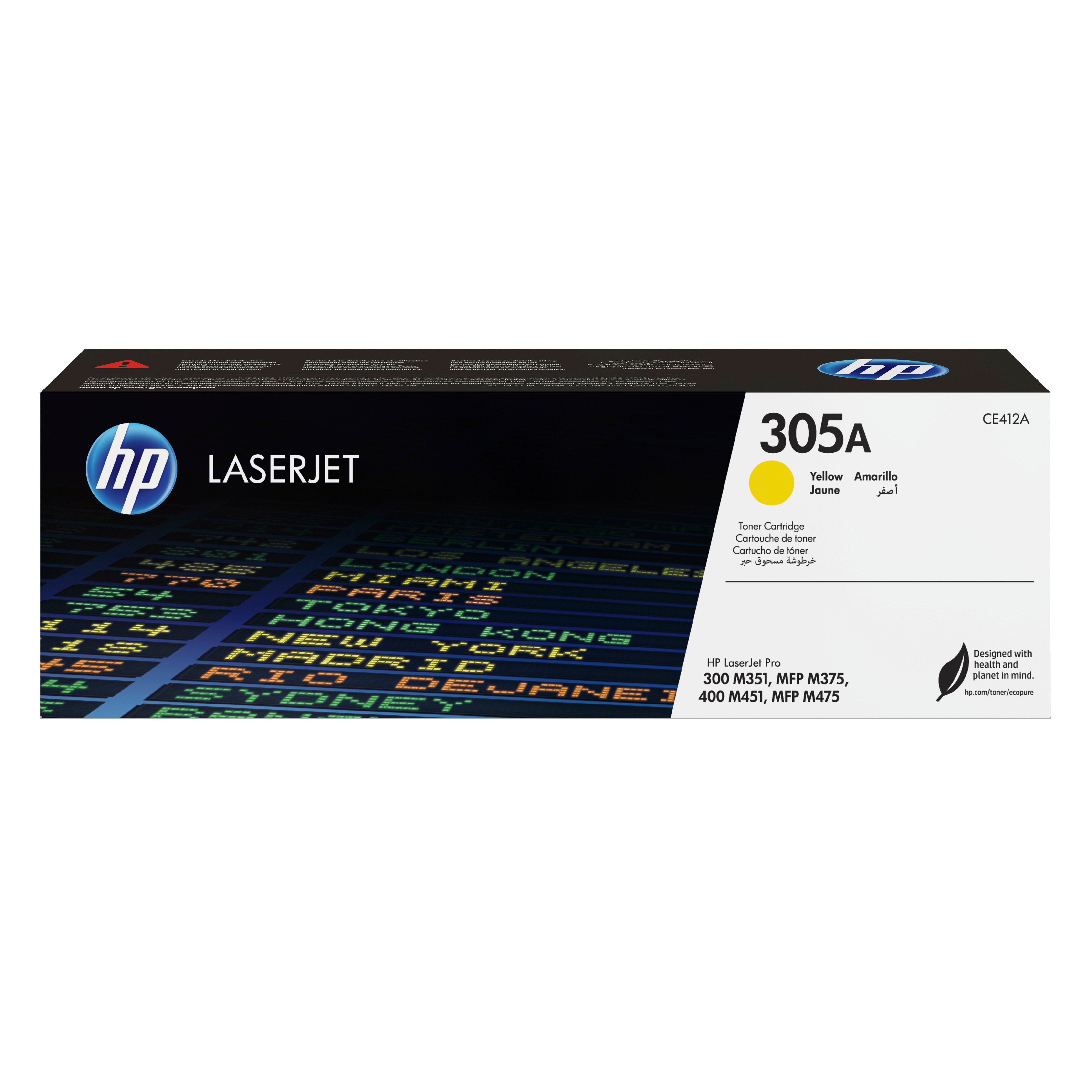 EAN 0884962772379 - HP 305A Yellow Original LaserJet Toner Cartridge cartucho de tóner 1 pieza(s) imagen 1