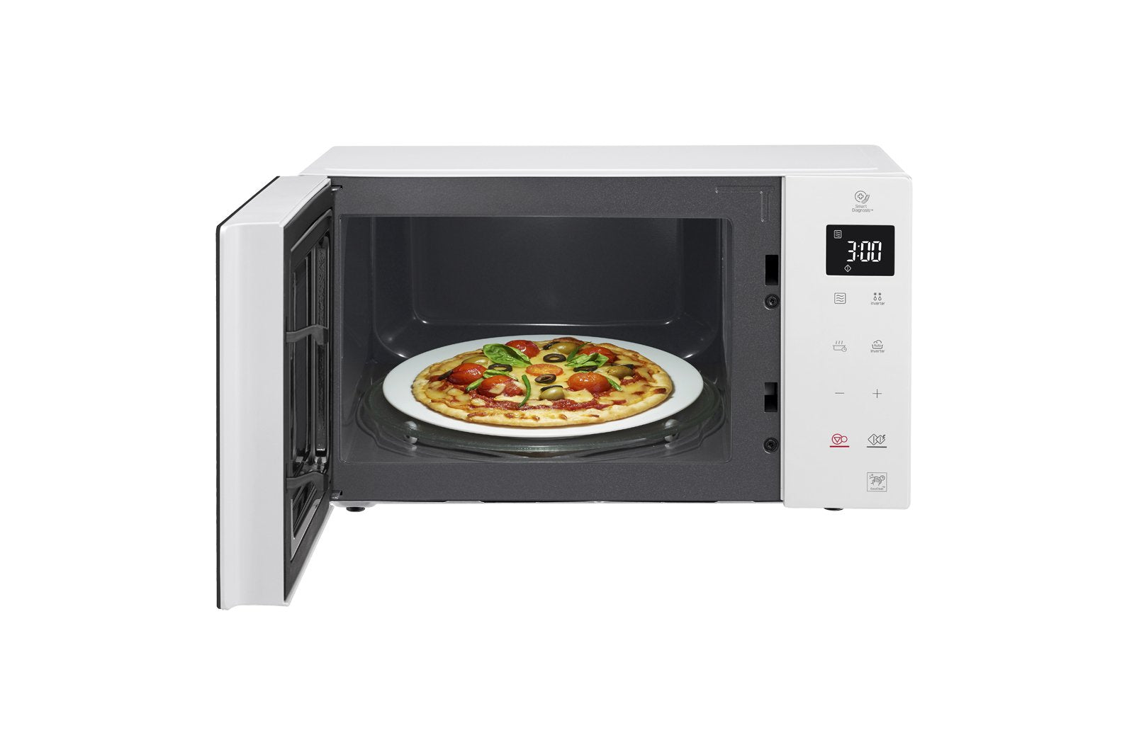 EAN 8806098251988 - LG MS 23 NECBW Negro, Blanco Solo microondas Sobre superficie 23 L 1000 W imagen 4
