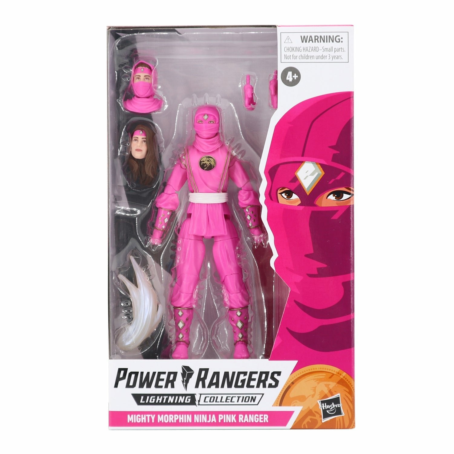 Figura Power Rangers Ninja Ranger Rosada