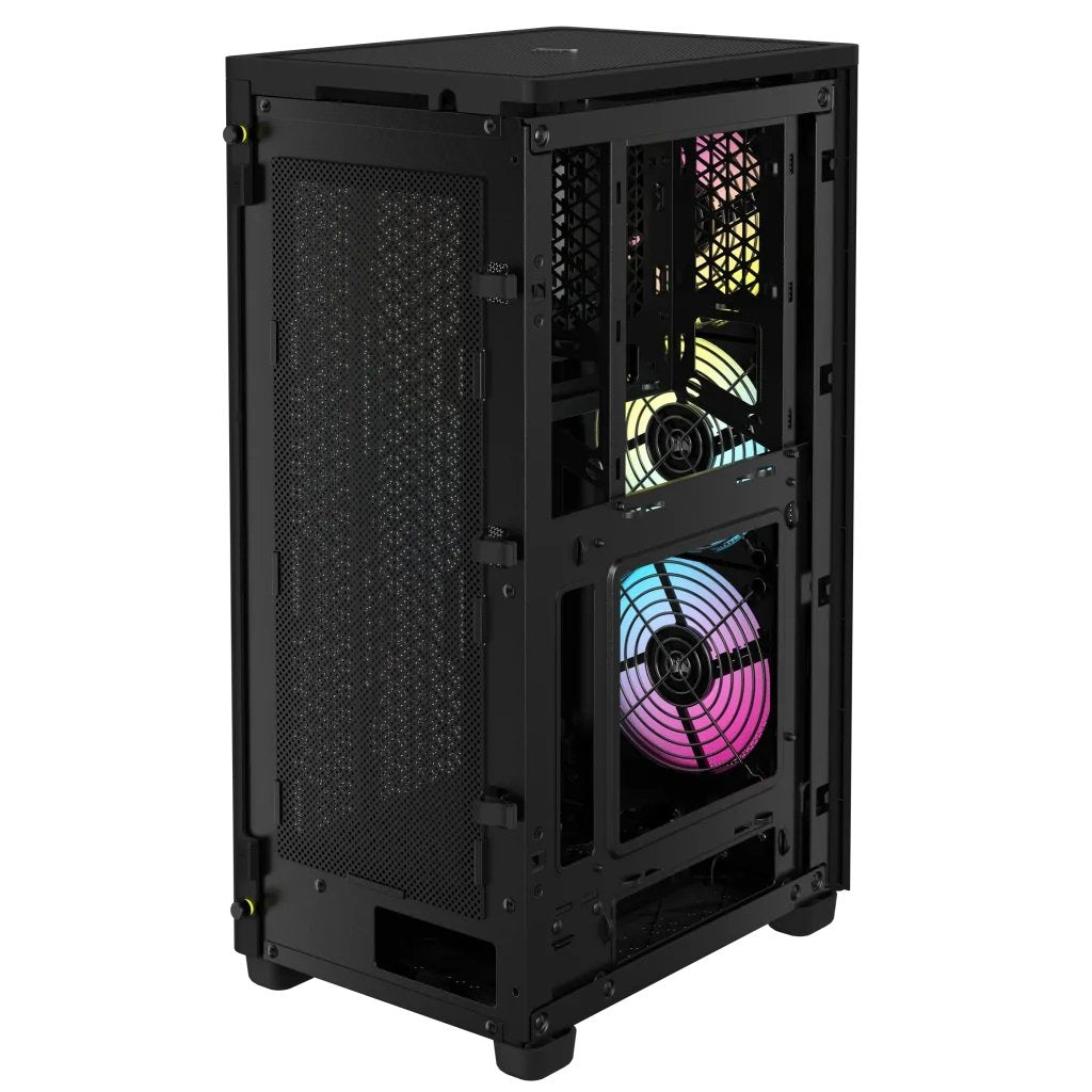 Caja Mini Itx Icue 2000d Rgb Airflow Black Corsair
