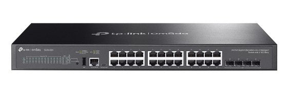 EAN 8885020626421 - TP-Link Omada SG5428X switch Gestionado L3 Gigabit Ethernet (10/100/1000) Negro imagen 1