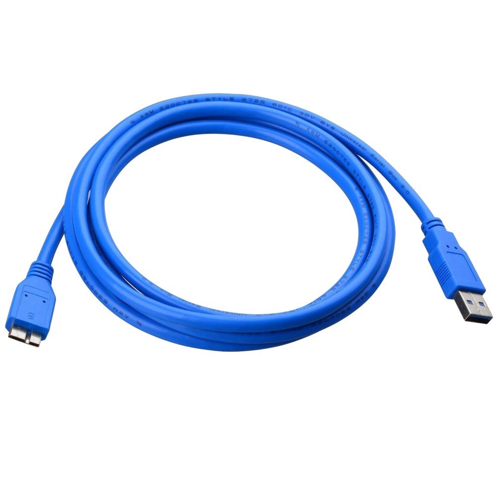 Techly 0.5m Usb 3.0 A-Micro B M/M Cable Usb Usb 3.2 Gen 1 (3.1 Gen 1) 0,5 M Usb A Micro-Usb B Azul