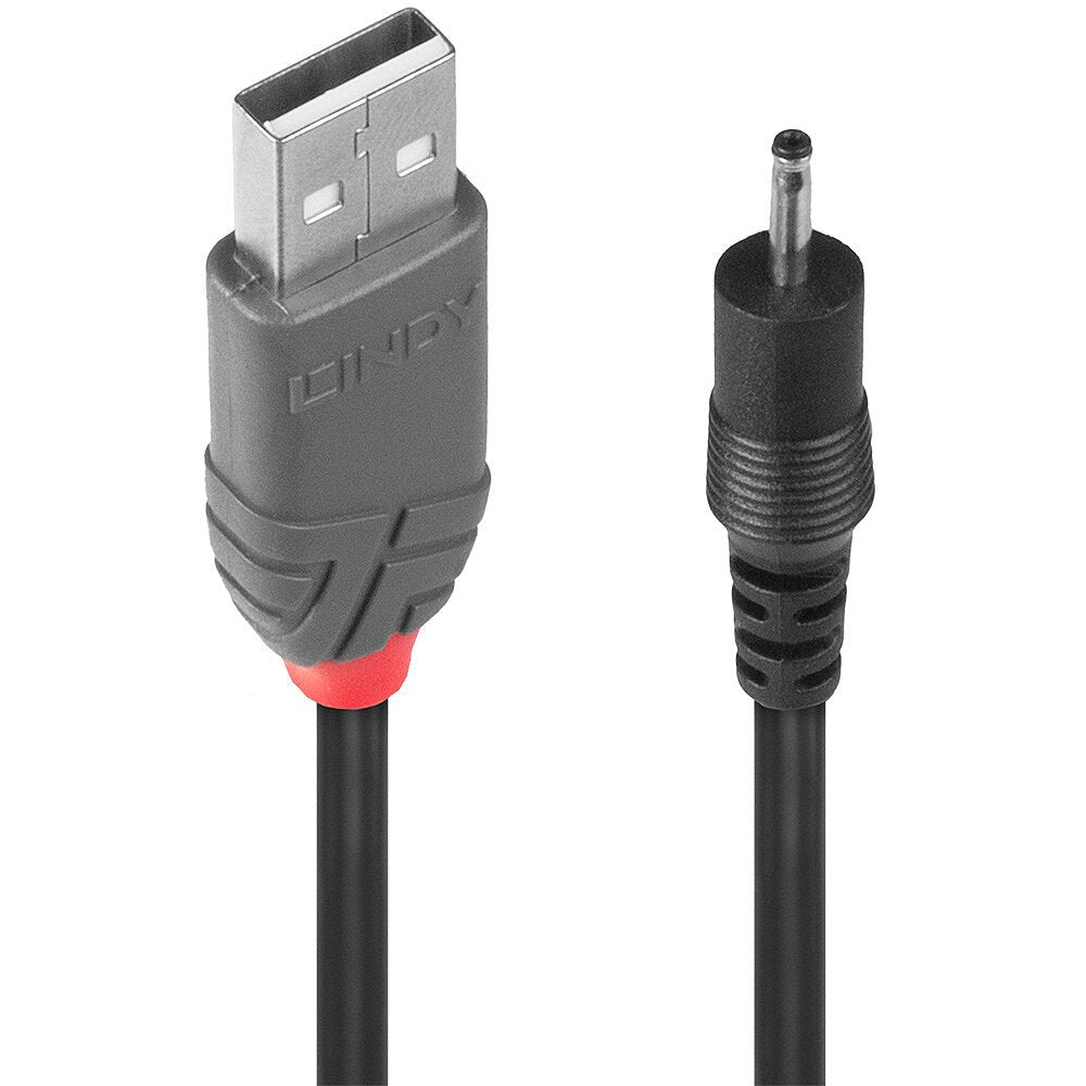 EAN 4002888702652 - Lindy 70265 cable de transmisión Negro 1,5 m USB A EIAJ-01 (2.5 mm, 0.7 mm) imagen 1