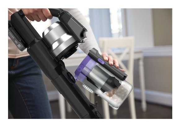 Aspiradora Black & Decker Bsv520brp-Qw De Pie Y Escoba Eléctrica Aspiradora Escoba Batería Secar Sin Bolsa 0,65 L Negro 2 Ah