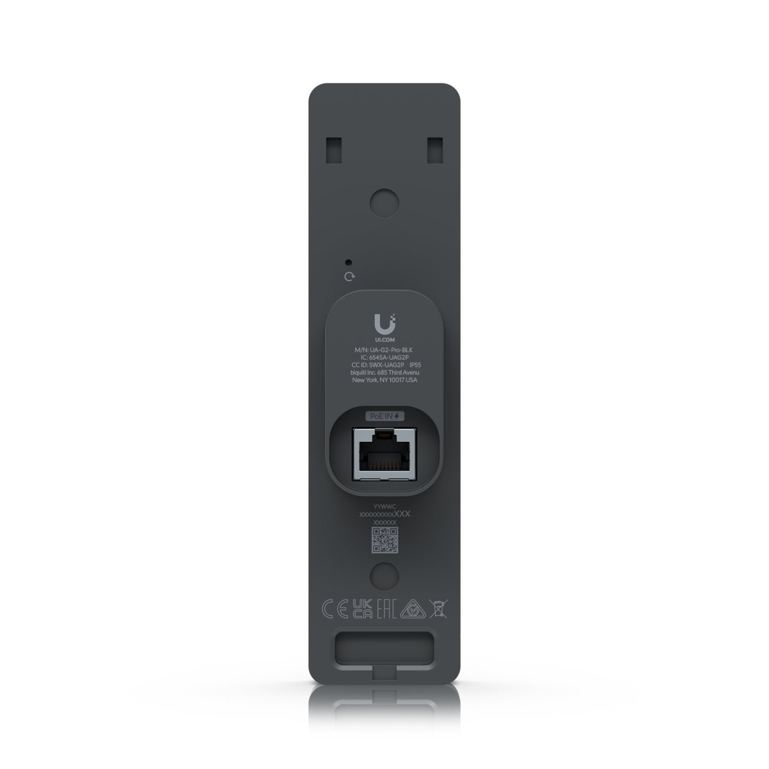 Ubiquiti Access Reader G2 Professional Lector Básico De Control De Acceso Negro