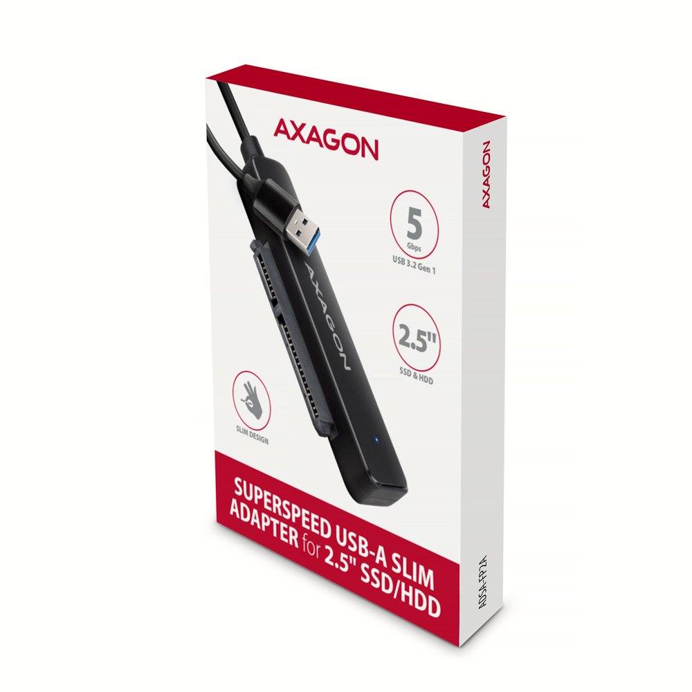 EAN 8595247907448 - Axagon ADSA-FP2A tarjeta y adaptador de interfaz SATA, USB 3.2 Gen 1 (3.1 Gen 1) imagen 5