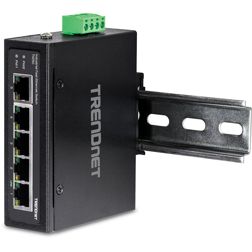 EAN 0710931161755 - Trendnet TI-E50 switch No administrado Fast Ethernet (10/100) Negro imagen 5