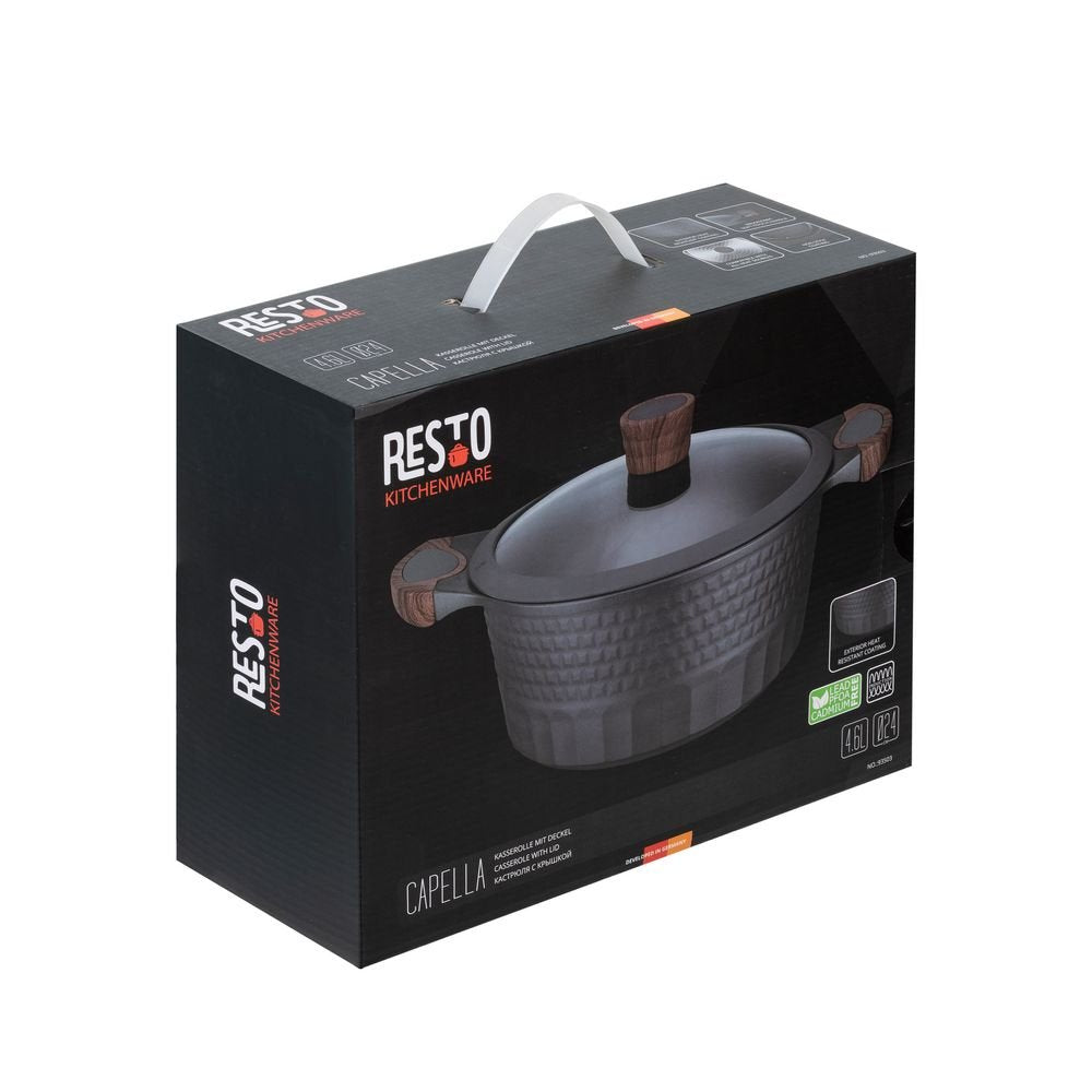 EAN 4260403579039 - Resto Kitchenware Capella 4,6 L Alrededor Negro, Madera imagen 11