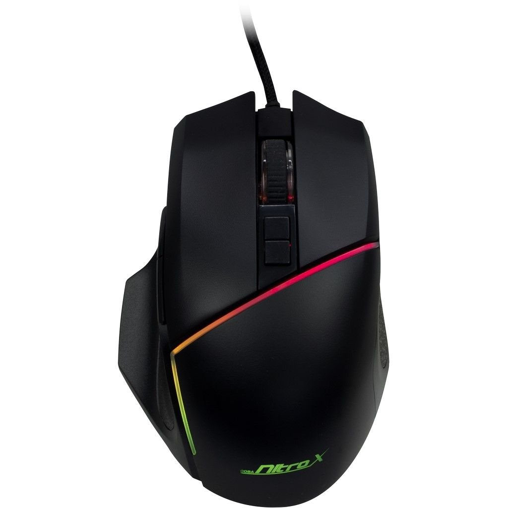 Inter-Tech Raton Gaming Gt-100 Rgb Con Cable Usb Negro Retail