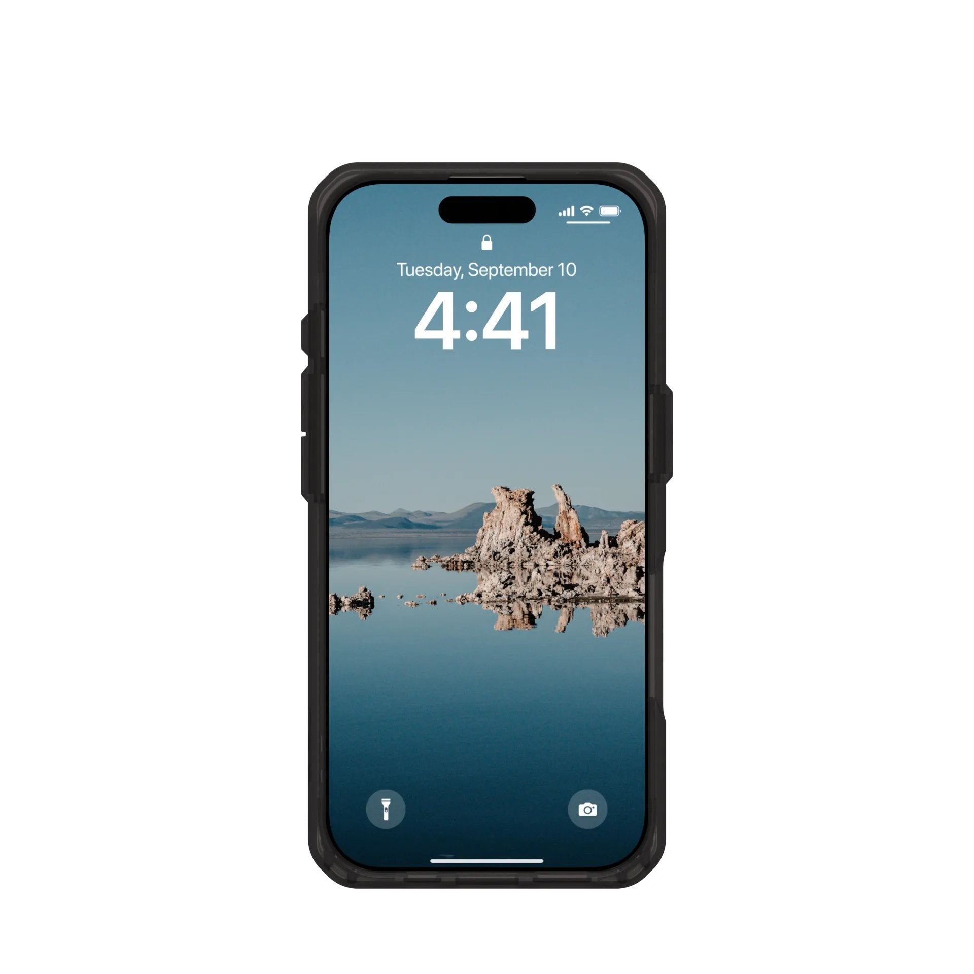 Funda Urban Armor Gear Plyo Para Phone 16 Pro(6.3") Negro, Bronce