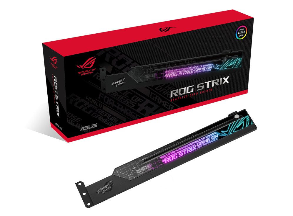 EAN 4711081731818 - ASUS ROG Strix Graphics Card Holder Universal Soporte para tarjeta gráfica imagen 11