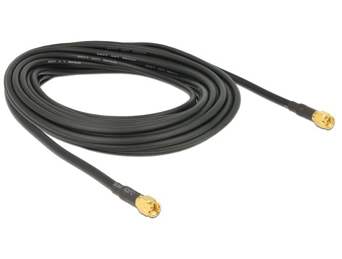 EAN 4043619888931 - DeLOCK 88893 cable coaxial LMR195 10 m SMA Negro imagen 2