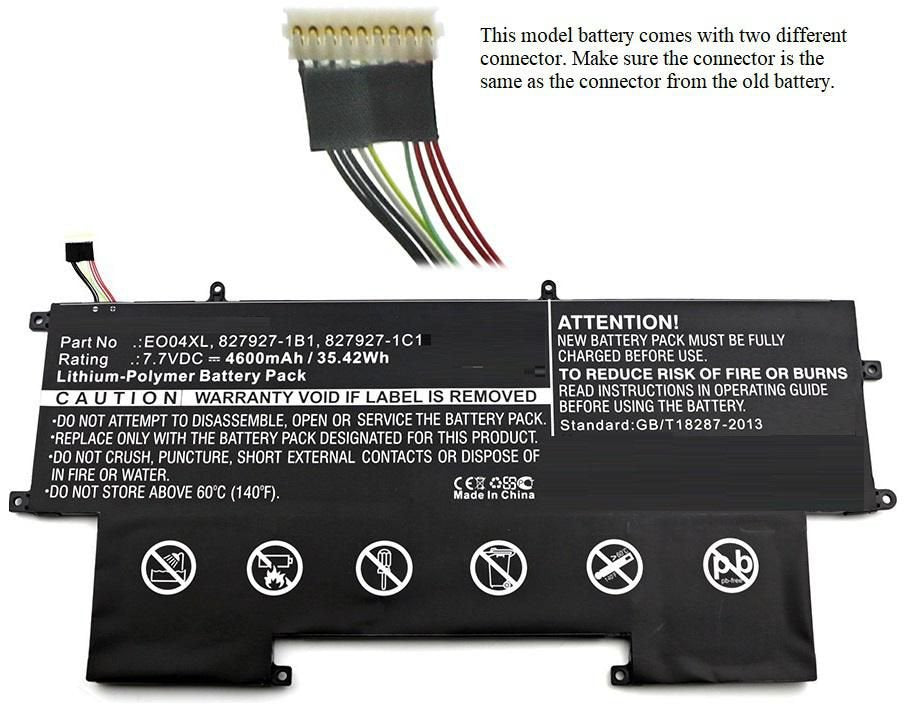 Coreparts Mbxhp-Ba0095 Refacción Para Notebook Batería