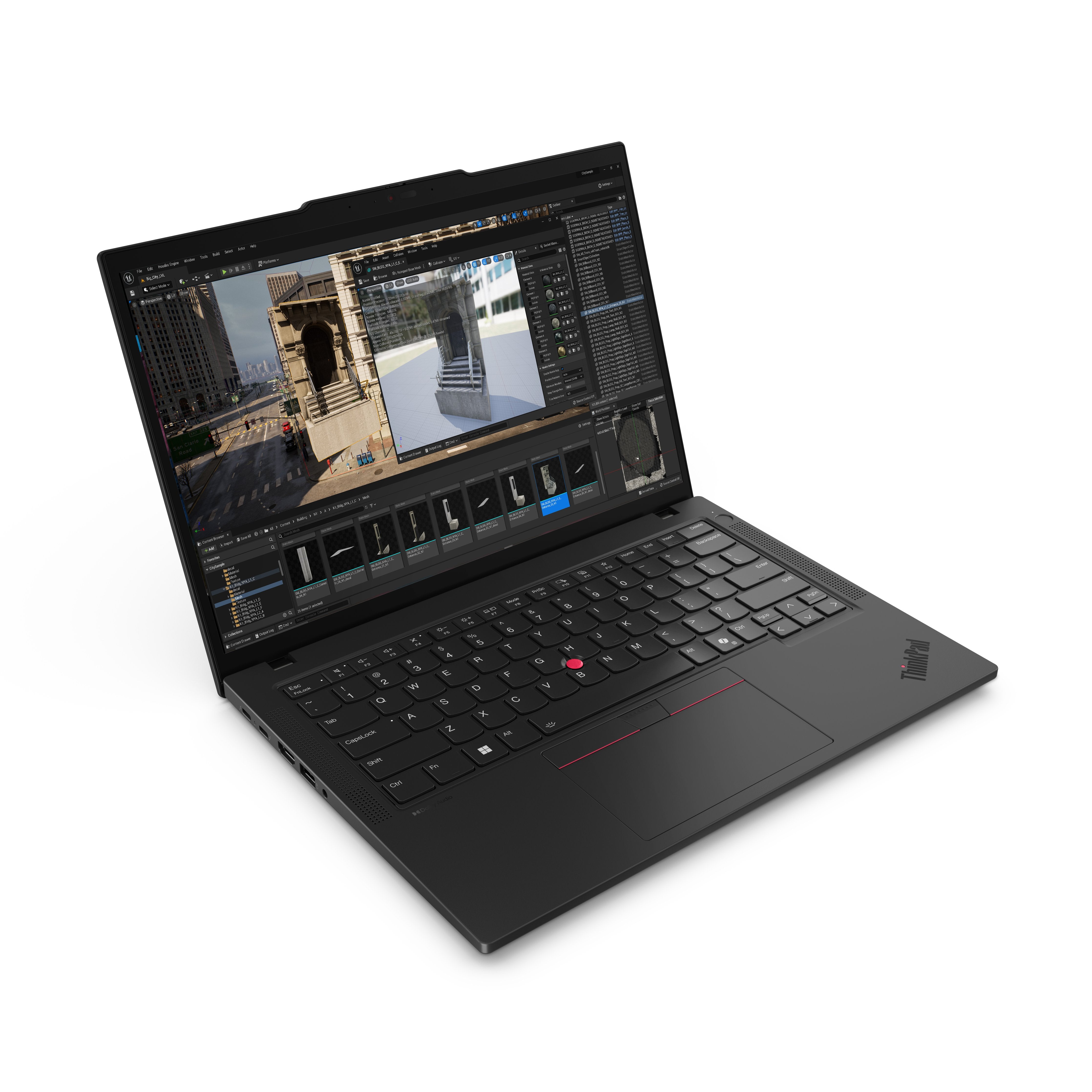 EAN 198153275281 - Lenovo ThinkPad P14s Gen 5 (AMD) AMD Ryzen™ 7 8840HS Estación de trabajo móvil 35,6 cm (14") 2.8K 32 GB DD imagen 9