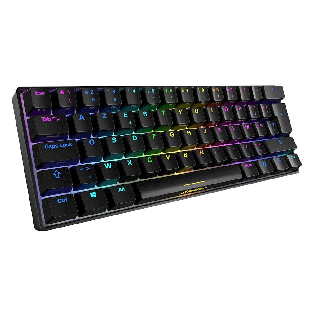 EAN 4044951033997 - Sharkoon SGK50 S4 teclado Juego USB AZERTY Francés Negro imagen 3