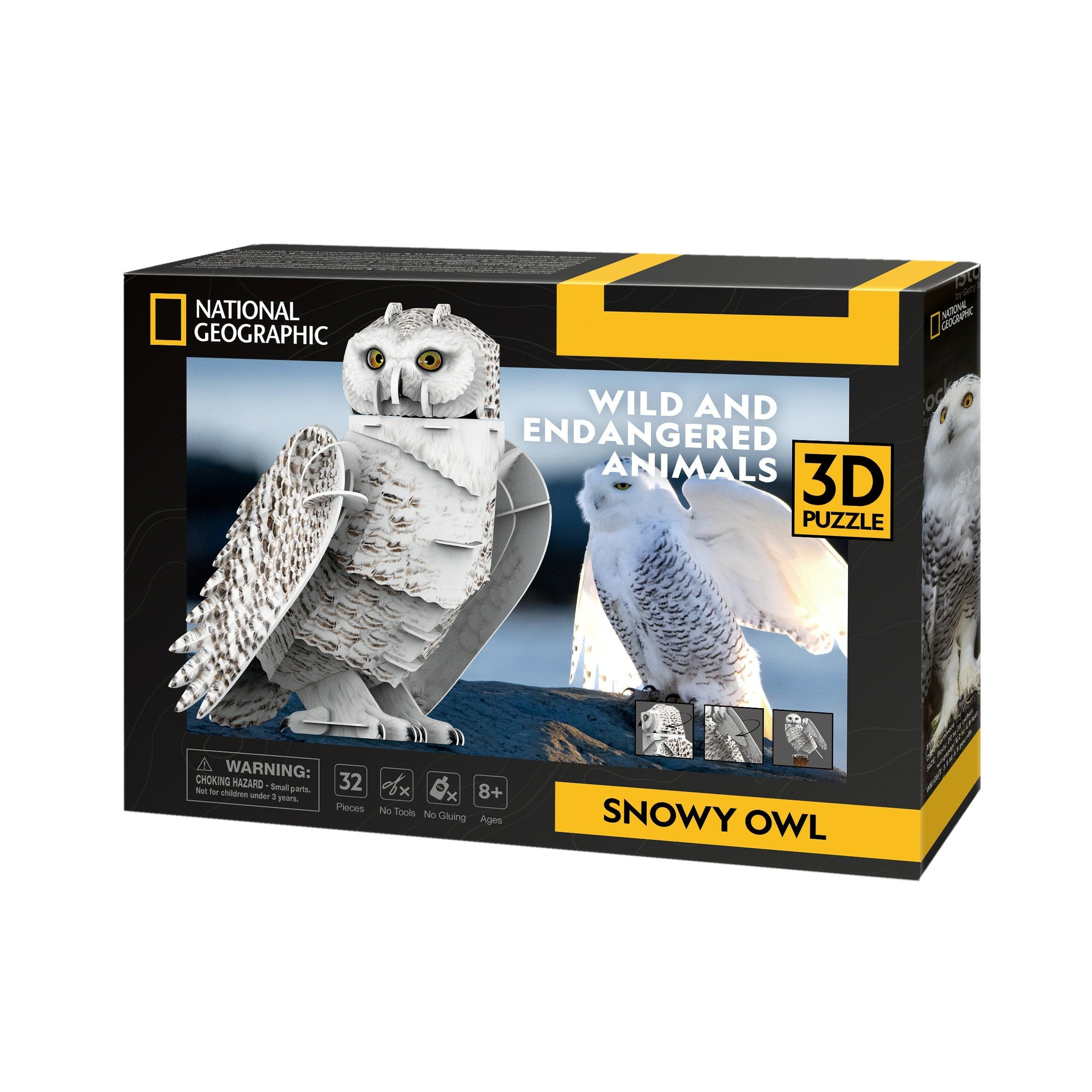 EAN 6944588210793 - CubicFun 2012564 puzzle Puzle 3D 32 pieza(s) Animales imagen 3