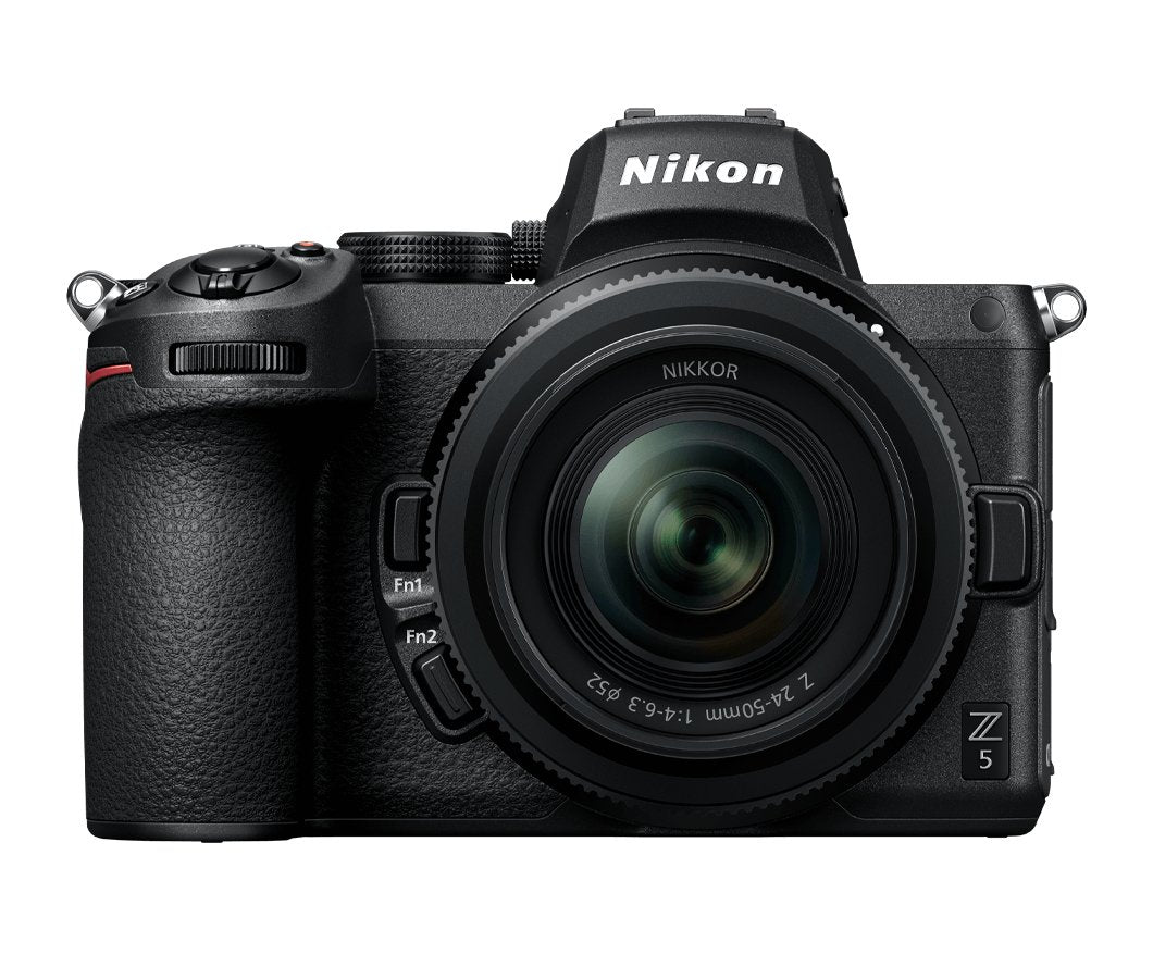 Cámara Evil Nikon Z5 Full Frame Con Objetivo Nikkor 24 50 Mm F 4 6.3 24.3 Mp Wifi Bluetooth Negro