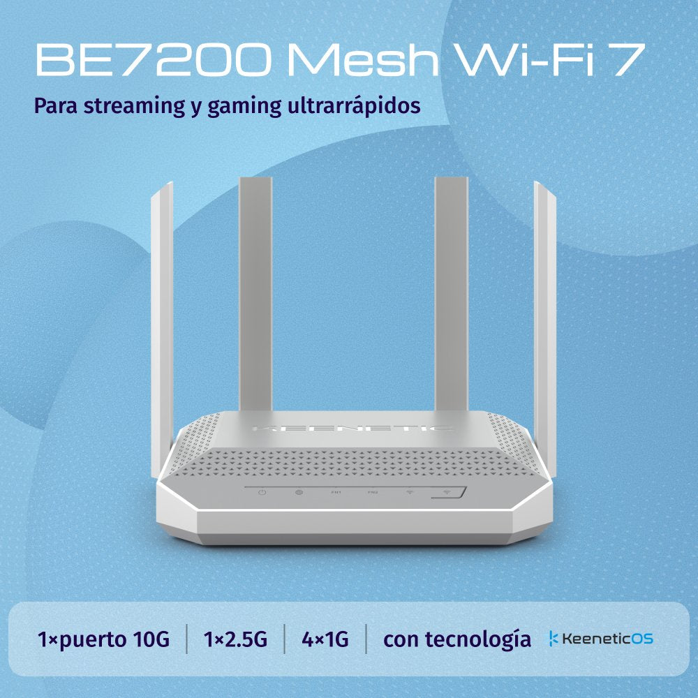 EAN 4897082922537 - Keenetic Titan (KN-1812) router inalámbrico 10 Gigabit Ethernet Doble banda (2,4 GHz / 5 GHz) Blanco imagen 2