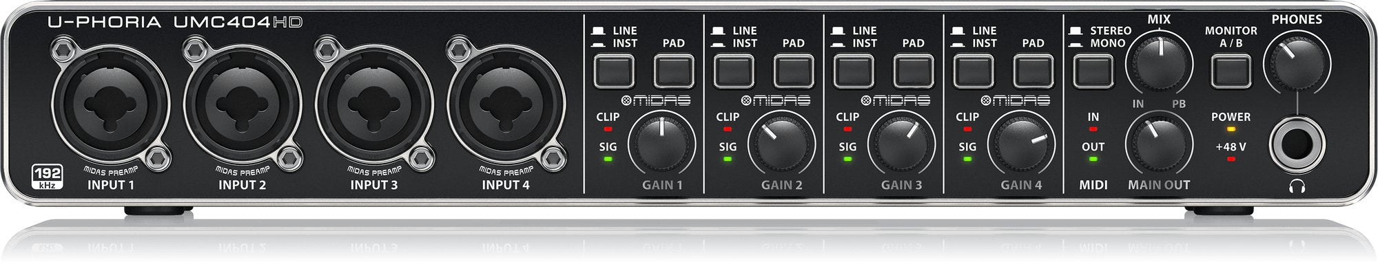 EAN 4033653130639 - Behringer UMC404HD interfaz de grabación de audio imagen 1