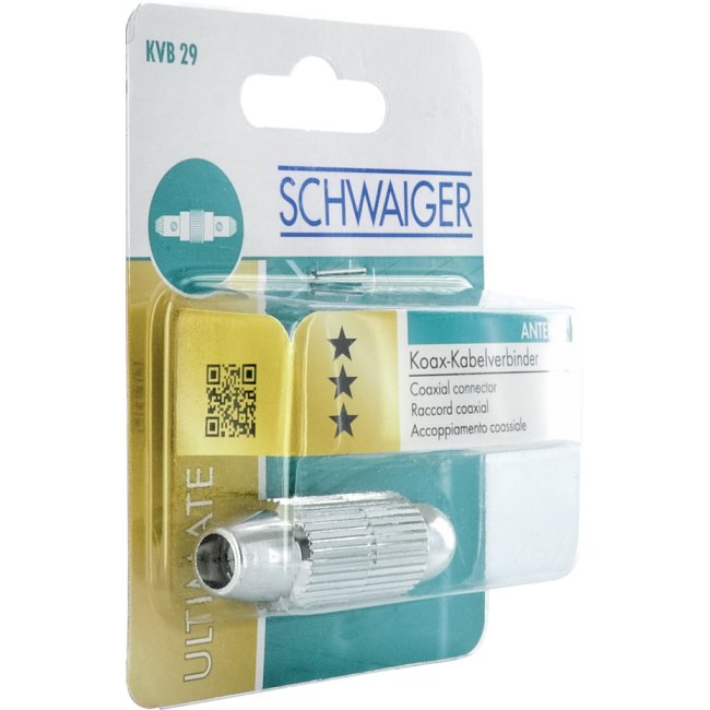 Schwaiger Kvb29 531 Conector Coaxial 1 Pieza(S)