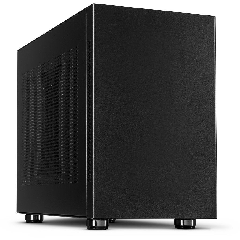 Caja Pc Inter-Tech Micro Atx Im-1 Pocket Negro Sin Fuente De Alimentación
