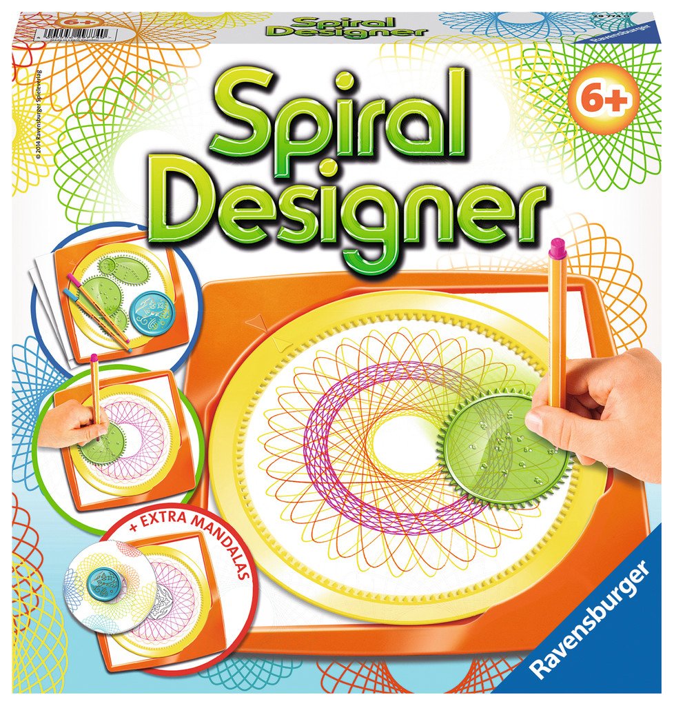 Ravensburger Diseñador De Espirales, Juego De Habilidad 297740