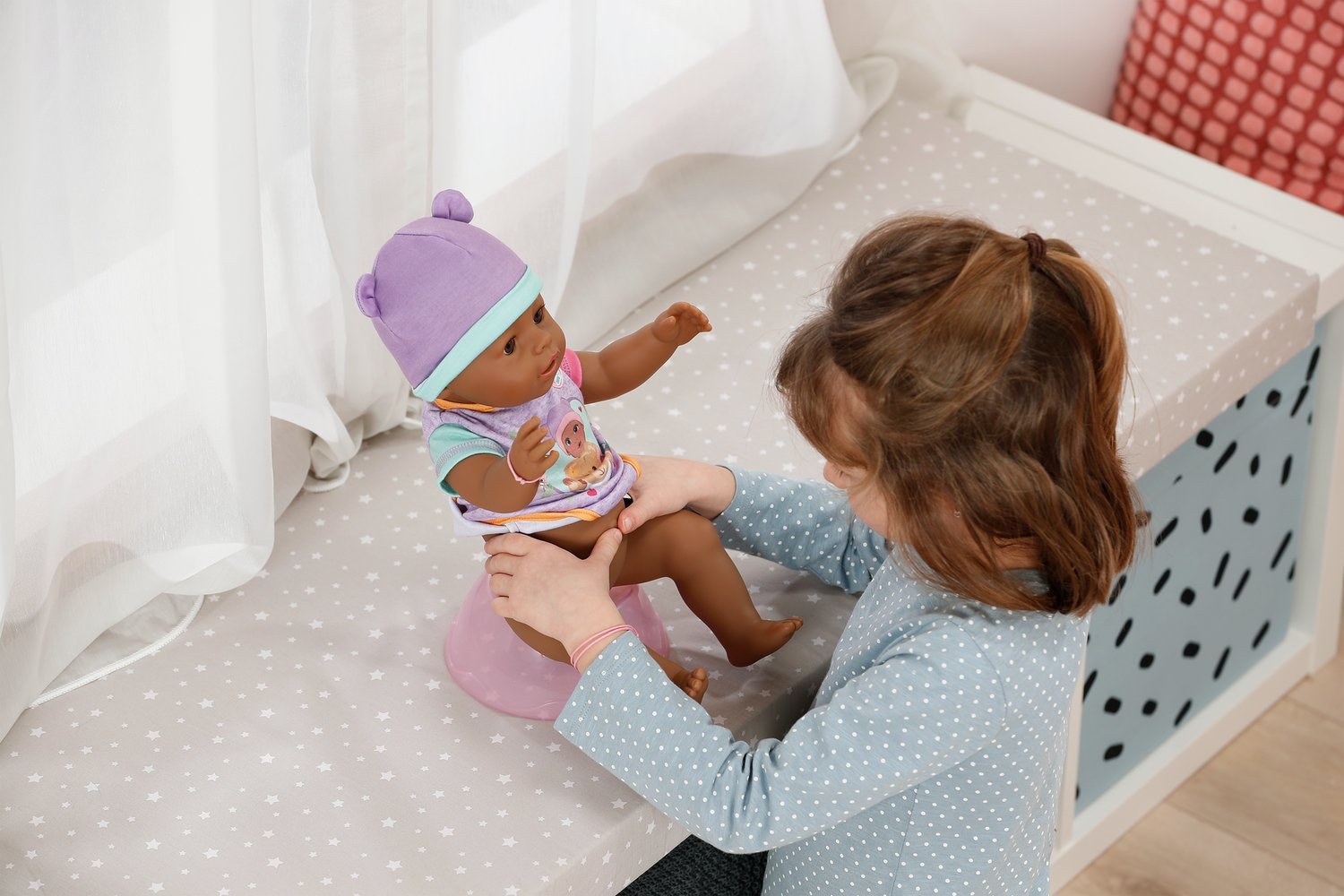 Zapf Creation Baby Born® Eva 43cm, Muñeca 836408